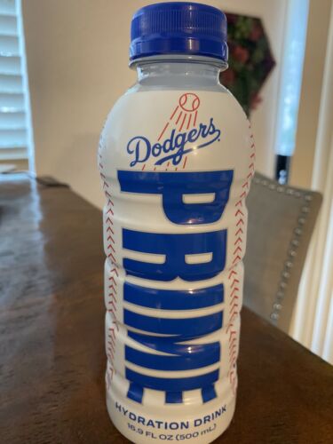 NEW LIMITED EDITION PRIME HYDRATION LA DODGERS EXCLUSIVE 1 16.9 FL OZ BOTTLE BUY - Picture 1 of 3