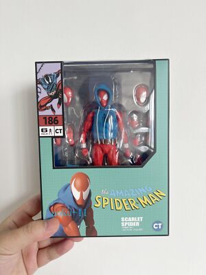 MAFEX スパイダーマン Ｎｏ.143、Ｎｏ.186 In Stock CT Toys MAFEX No.186 Scarlet Spider Comic Ver. Spider-Man