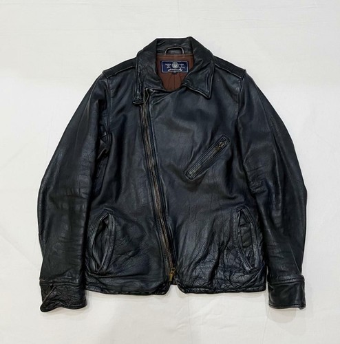 AVIREX Horsehide Leather Biker Rider 