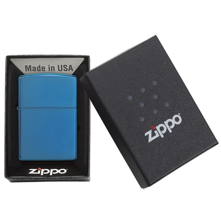 コレクション Zippo ZIPPO 20446 Classic High Polish Blue SAPPHIRE LIGHTER | eBay
