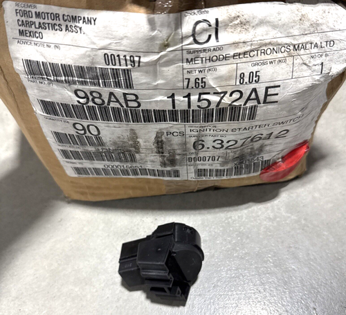 Ford Engine Motor Ignition Start Switch 98AB-11572-AE (GENUINE OEM) *NEW*