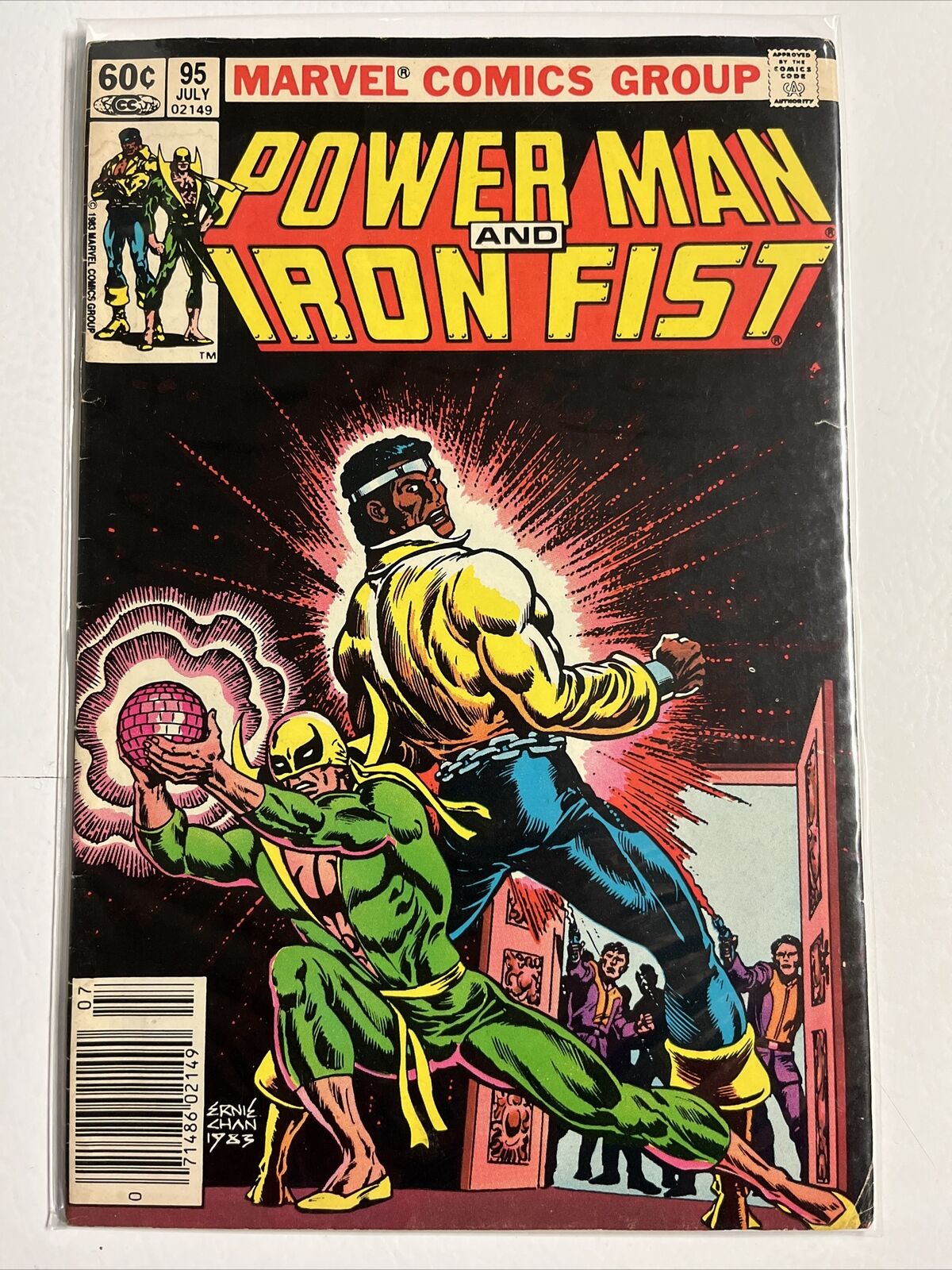 Power Man and Iron Fist #95 Marvel Newsstand Luke Cage 1995 Netflix