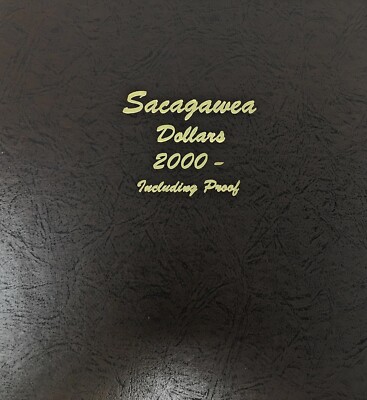 Dansco Album 8183 For Sacagawea Dollars w/ Proof 2000-2027 Free US Shipping