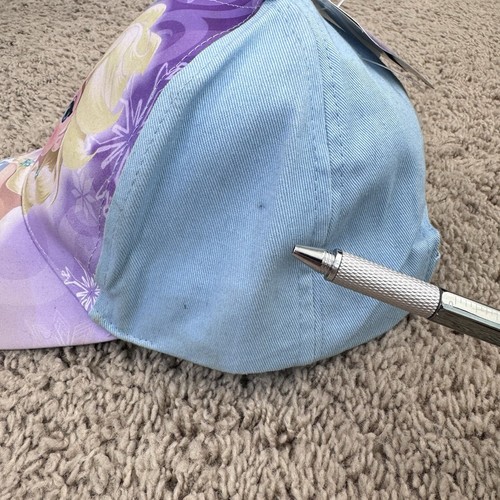 Disney Hat Elsa Youth Girls Strapback Baseball Cap 100% Cotton Kids Toddler NWT - Picture 11 of 11