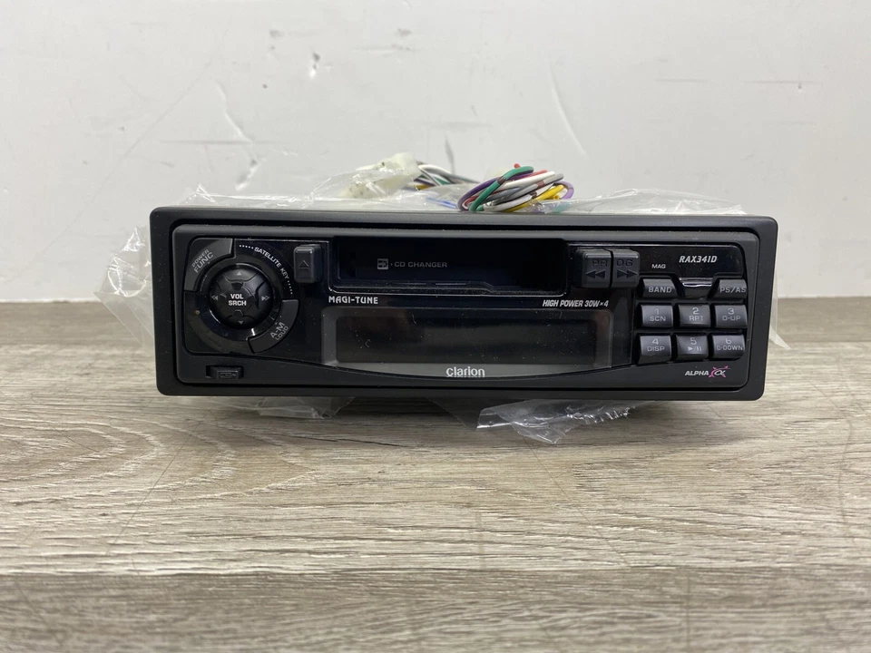 Clarion RAX341D Tape Deck Head Unit with RDC634 Changer - *New UNUSED Open Box* - Image 2 of 4