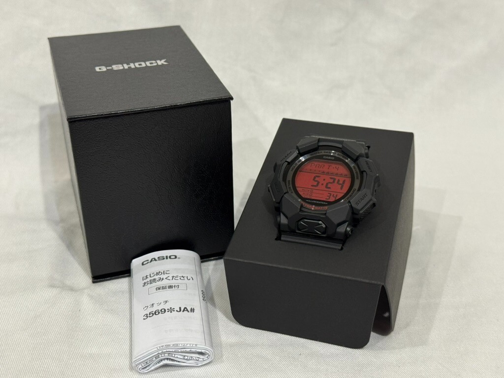 新品　GD-010BBR-1JF　G-SHOCK　ブラック ＆ ボールドレッド G-SHOCK ブラック&ボールドレッド 10年バッテリー ビッグケース