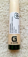 29" Radial Joint, 12.75mm McDermott G-Core Pool Cue Shaft, Pro Taper