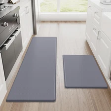 Kitchen Mats 2PCS – Cushioned Anti-Fatigue Rug Set