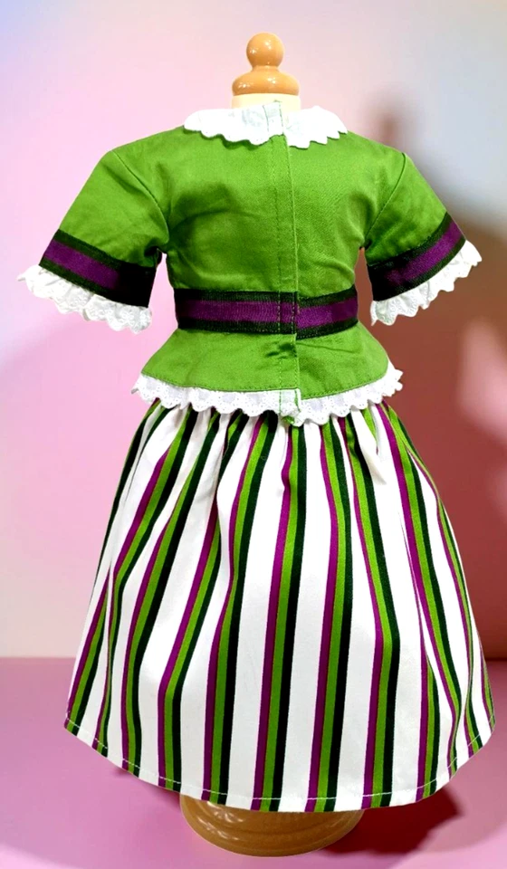 American Girl Marie Grace Party Top Skirt Outfit Detailed Colorful Open Box New - Image 4 of 4