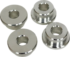 PRO-ONE PERF.MFG. Solid Riser Bushing Kit - Raw Aluminum 103050RAW