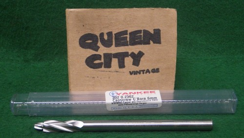 Capscrew Counterbore Reamer Yankee 6mm 302 0.2362" Cap Screw
