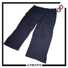 Tommy Bahama Men's Elastic Waist Drawstring Cotton Blend Lounge Pants Navy XL