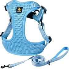Adjustable Step-in Dog Harness, Puppy No-Pull Vest with Leash Set for XS/Smal...