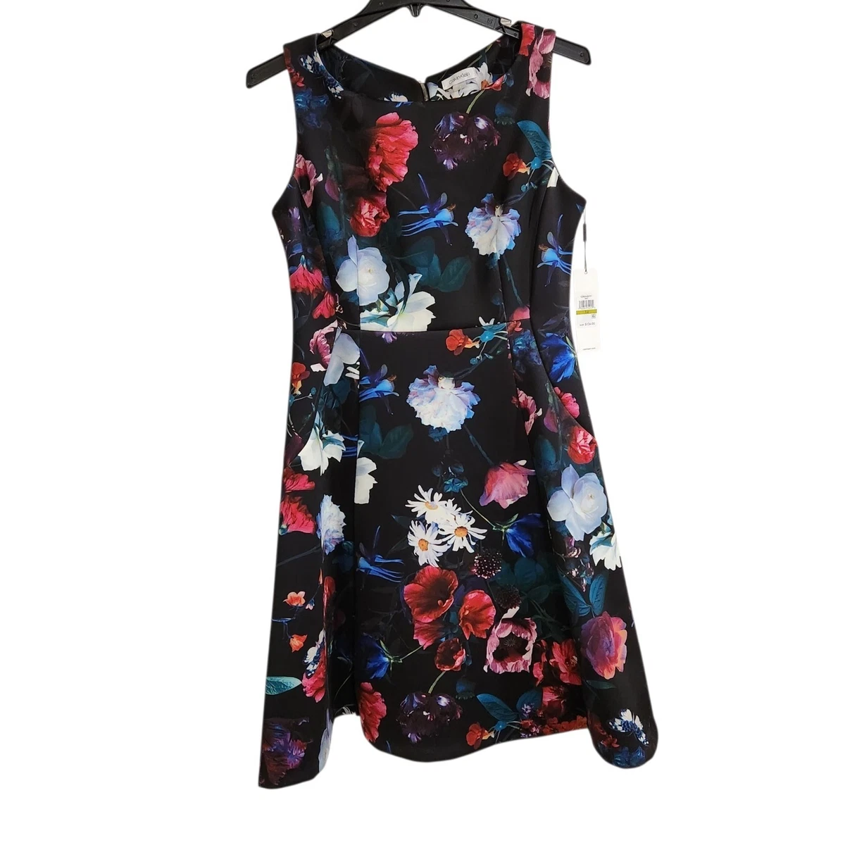 calvin klein black dress with embroidered flowers Margaret Floral Embroidered Maxi Wedding Dress | Occasion Dress in Sizes  XXS–6X main image 0
