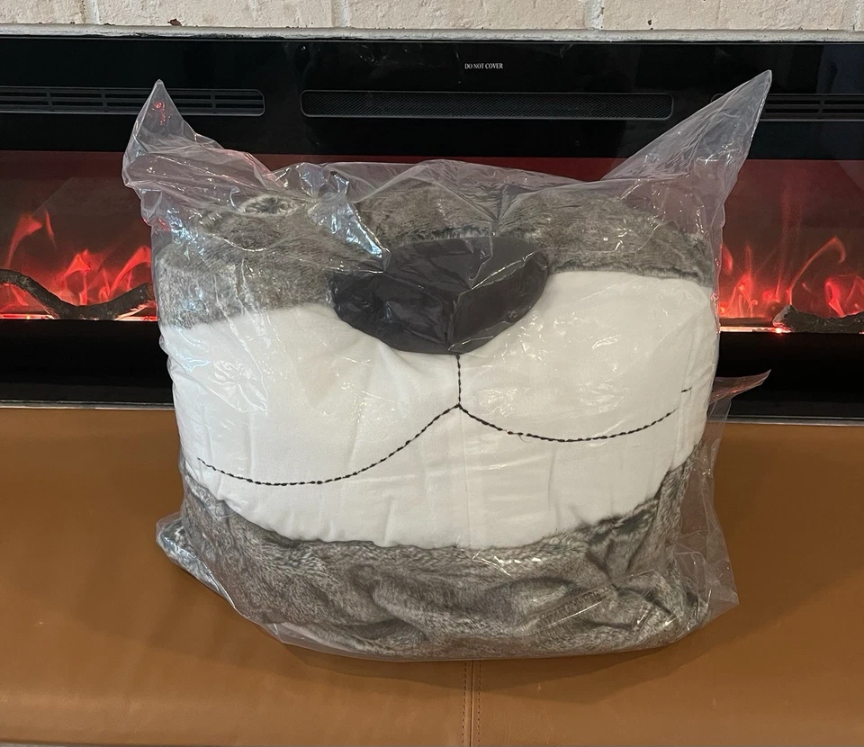 Pottery Barn Teen Otter Critter Faux Fur Beanbag SlipCover 3D Large NWT - Image 4 of 4