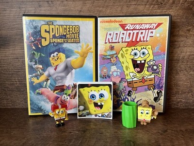 LOT Spongebob Squarepants Toys Stickers & DVDs FULLY TESTED Kids Gift Ships Fast