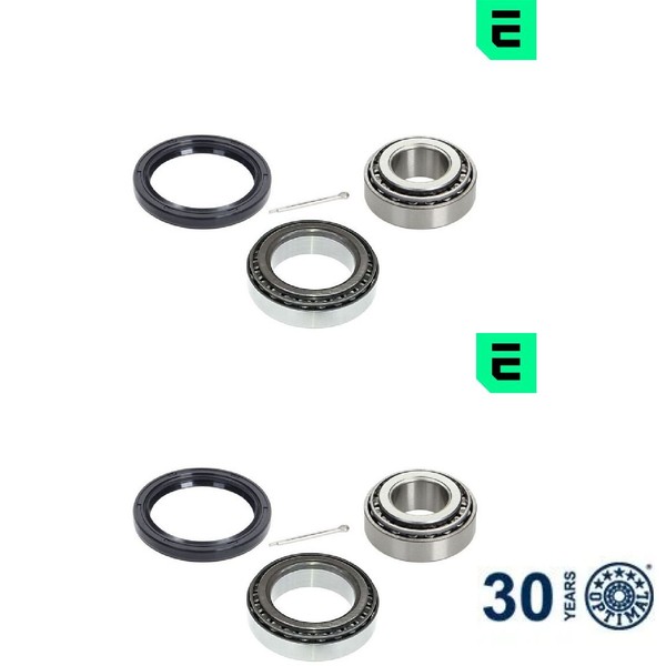 2X Radlagersatz Optimal 501092 2 Radlager Satz Links Rechts FüR BMW-image