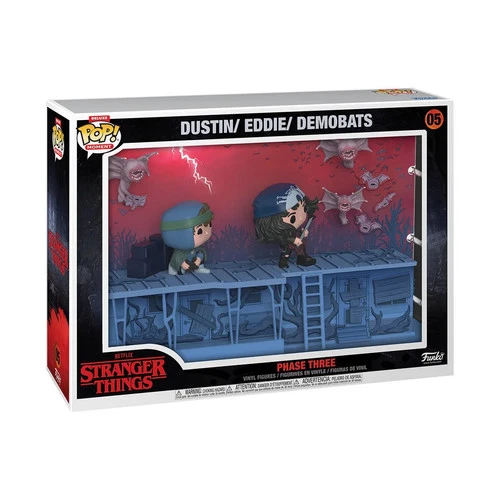 Funko POP! Moments Deluxe: Stranger Things - Dustin, Eddie and The Demobats #05