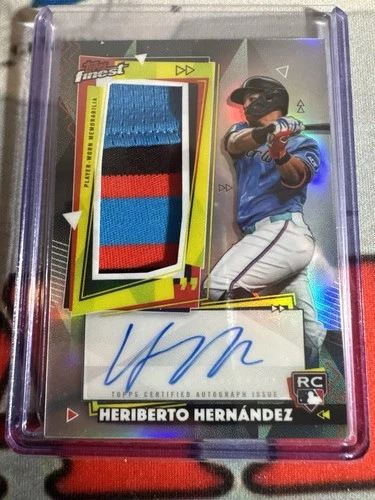 2026 Topps Finest Heriberto Hernandez Base (RAW)