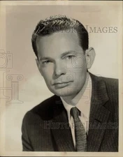 1956 Press Photo David Brinkley, NBC News Commentator - hpp10876