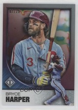 2023 Topps Transcendent Collection Icons Chrome 2/25 Bryce Harper #47 0n64