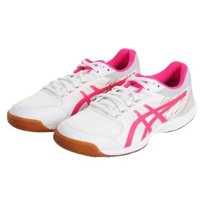 asics table tennis shoes ATTACK HYPERBEAT 4 Size: 19.0 cm 2E; Color: 101(white/p