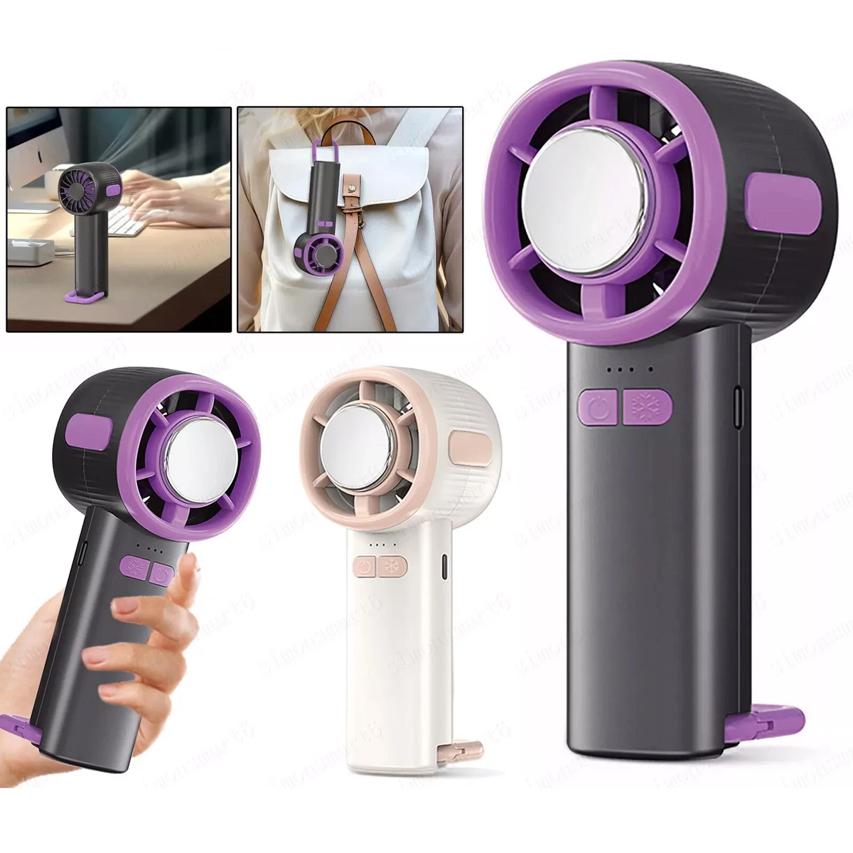 GuKKK Campingventilator, 15000 mAh, tafelventilator, accuventilator met ledlamp, 3 snelheden, draagbare ventilator met haak, timer, 270 graden rotatie, USB-ventilator voor strand, picknick, barbecue GuKKK Campingventilator, 15000 mAh, tafelventilator, accuventilator met ledlamp, 3 snelheden, draagbare ventilator met haak, timer, 270 graden rotatie, USB-ventilator voor strand, picknick, barbecue