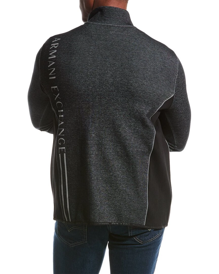 Armani exchange top track jacket