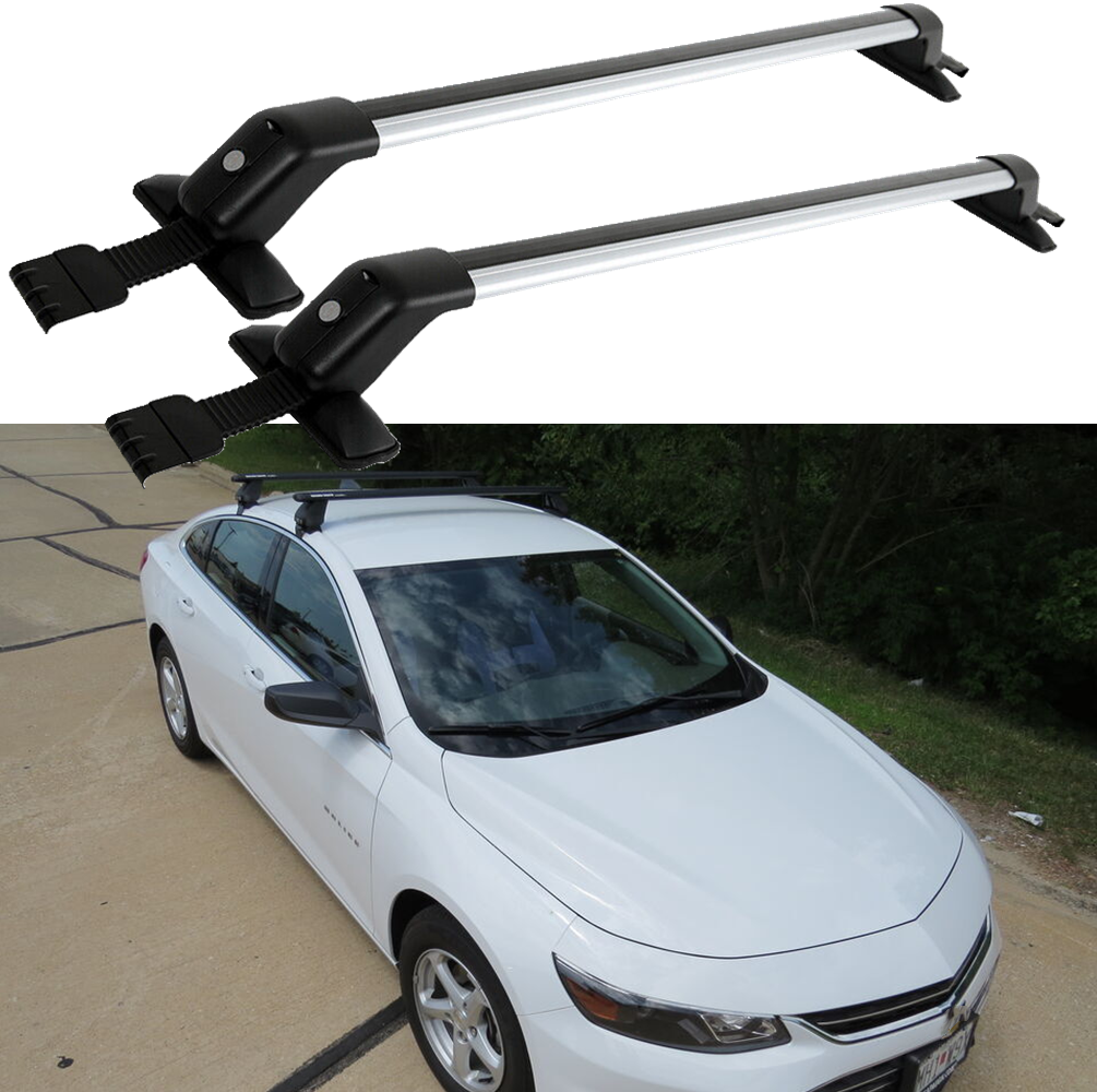 Car Top Roof Rack Cross Bar Luggage Cargo Carrier Aluminum For