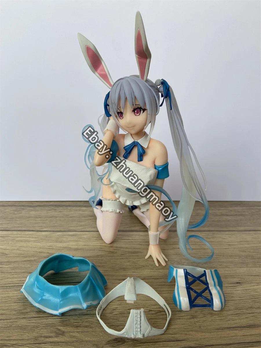 Anime Figurine Chris Aqua Blue Bunny BINDing 1/4 Removable Figure