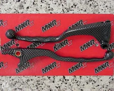 1987-2007 Kawasaki Ninja EX250 EX 250 CARBON FRONT BRAKE & CLUTCH LEVERS
