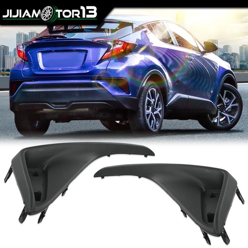 Bumper Filler Set Fit For 2018-21 Toyota C-HR Rear Driver Passenger RH LH Side