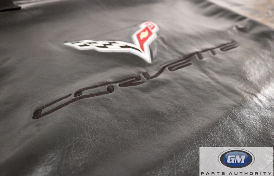 Bolsa de almacenamiento de panel de techo extraíble Corvette C7 2014-2019 23148691 negra con logotipo original Foto 4 de 4