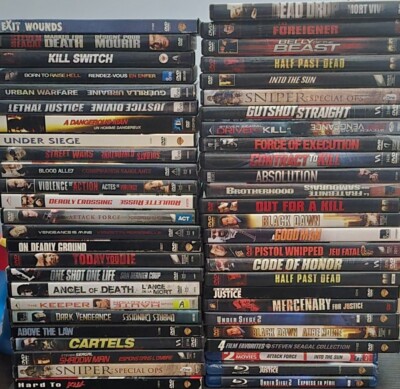 The Steven Seagal Action Pack BL/DVD. Where Physics & Acting Take a Backseat!