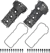 MITZONE Valve Covers Compatible with Ford Edge F-150 Flex Mustang Taurus Transit