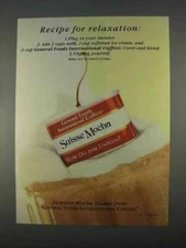 1996 General Foods International Coffees Ad - Recipe