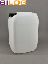 PE-Kanister, 25 l, natur, inkl. Verschluss, neu