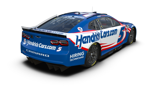 1/10 scale 2024 NASCAR RC Car Kyle Larson #5 Hendrick Cars Vinyl Sticker Sheet - 第 6/10 張圖片