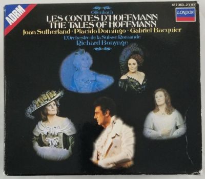 Jacques Offenbach Les Contes D'Hoffmann 2 Cds & Booklet