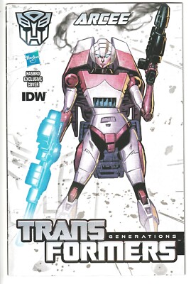 IDW 2014 TRANSFORMERS DARK CYBERTRON FINALE #1 Hasbro Variant ARCEE Comics 12 G1
