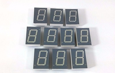10 LITE-ON LED DISPLAY DIGITAL 7 Segment 0.98'' 13 Pin 1-BIT LTS-3401VP Numeric 