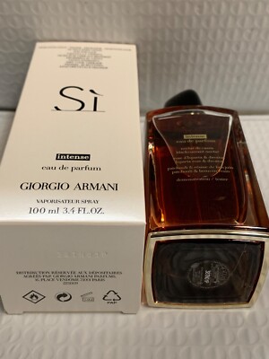 Giorgio Armani Si Intense (3.4 Oz 100 ML) EDP 2021 Discontinued
