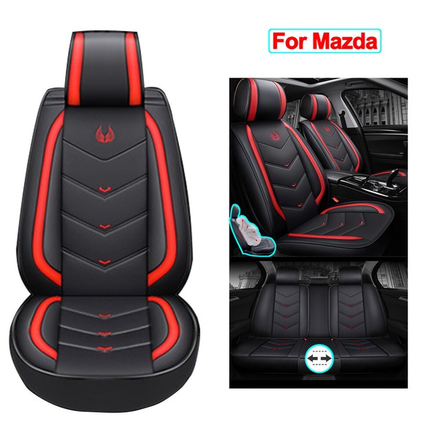 Full Set PU Leather Car Seat Covers Protect Cover Fit for Mazda CX5 CX