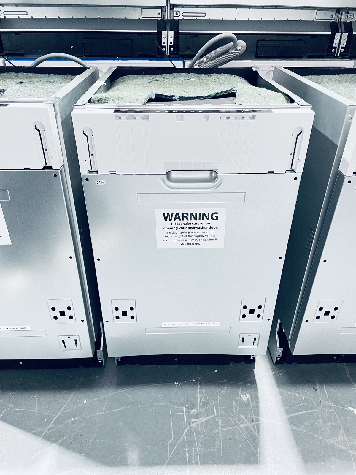 Logik LID45W23 Slimline Integrated Dishwasher 10 Place/eco-cycle/N0167