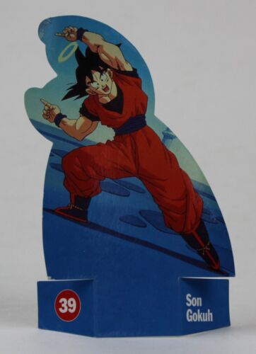 1989 SON GOKU FUSION Die-Cut Cardboard Figure 5.25" Dragon Ball Spain Promo - Picture 1 of 2