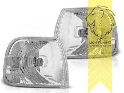 Frontblinker für VW T4 Bus Multivan Caravelle chrom
