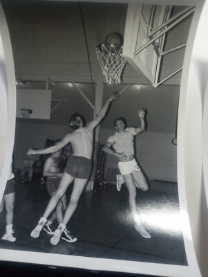1962 DENVER UNIVERSITY LAW SCHOOL BASKETBALL TEAM GAME ACTION SHOTS by RON HILL