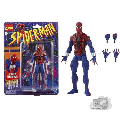 Figura de acción Spider-Man Marvel Legends serie retro clásica Spiderman de 6 pulgadas - Imagen 12 de 18
