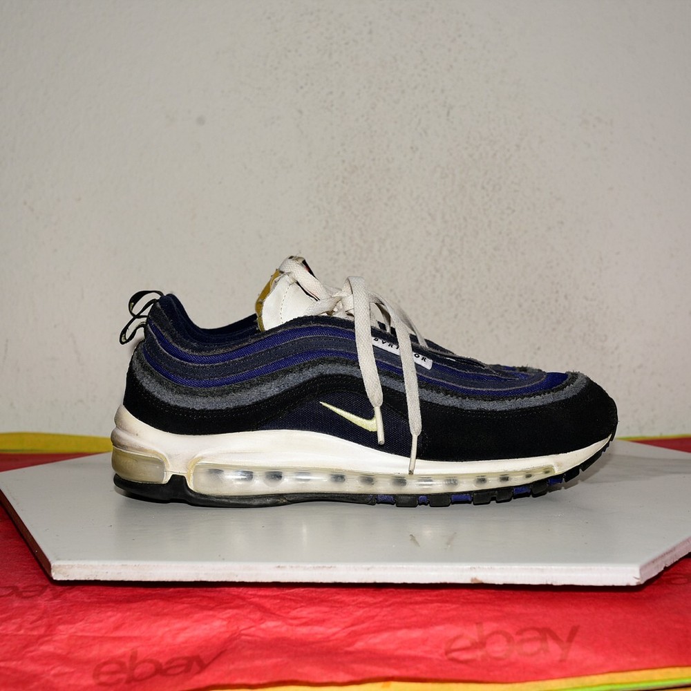 Air Max 97 SE Running Club Blue Mens Size US 9 Sneakers