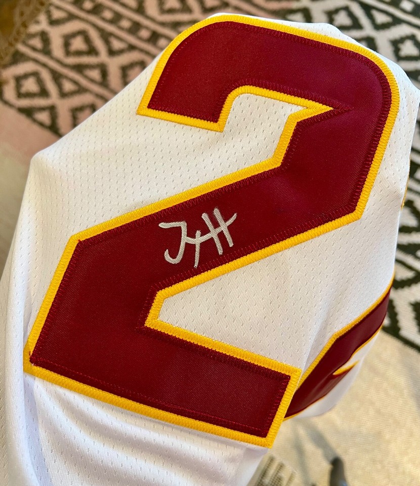 Tyrese Haliburton Signed Autograph RARE Iowa State Cyclones NCAA Jersey